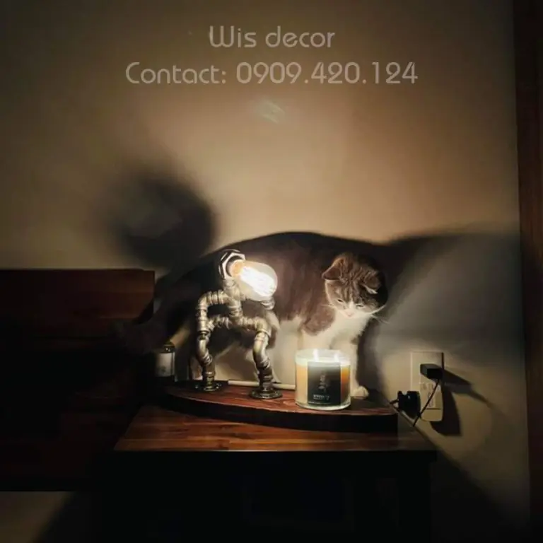 Đèn decor ống nước vintage