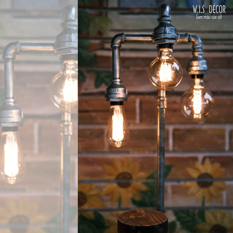 đèn decor ống nước