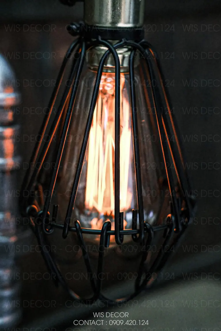 Đèn decor ống nước vintage