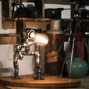 Đèn ống nước decor vintage Đèn ống nước decor vintage