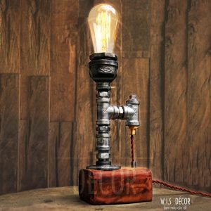 Đèn decor ống nước vintage