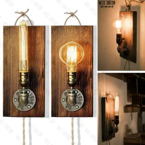 Đèn gắn tường ống nước decor Đèn gắn tường ống nước decor