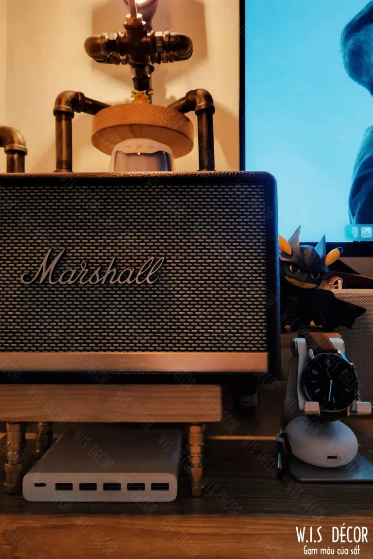 Giá đỡ loa để bàn vintage