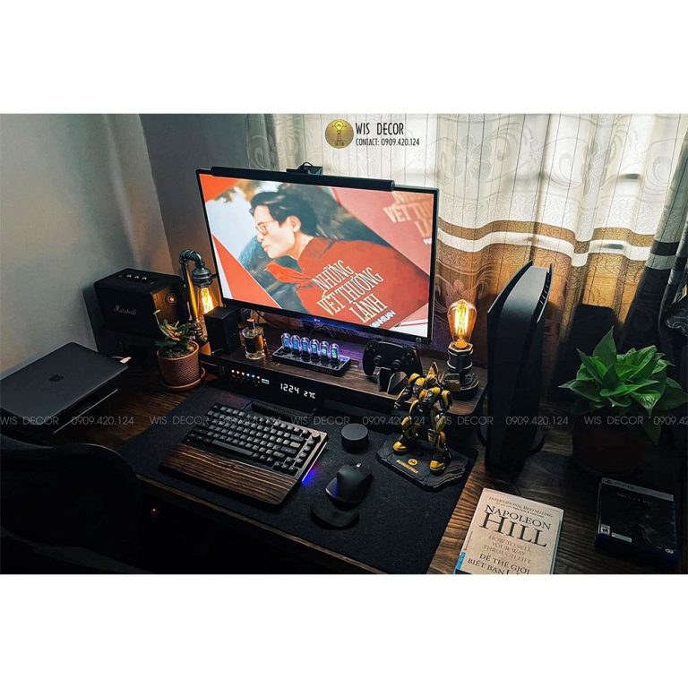setup góc làm việc đẹp