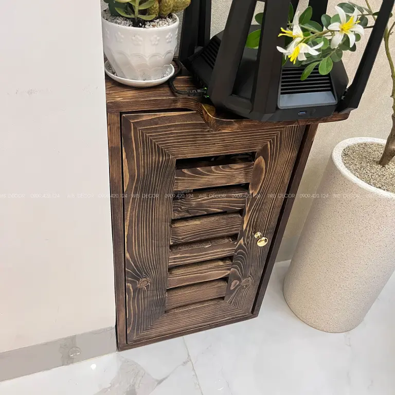 kệ tủ gỗ đầu giường