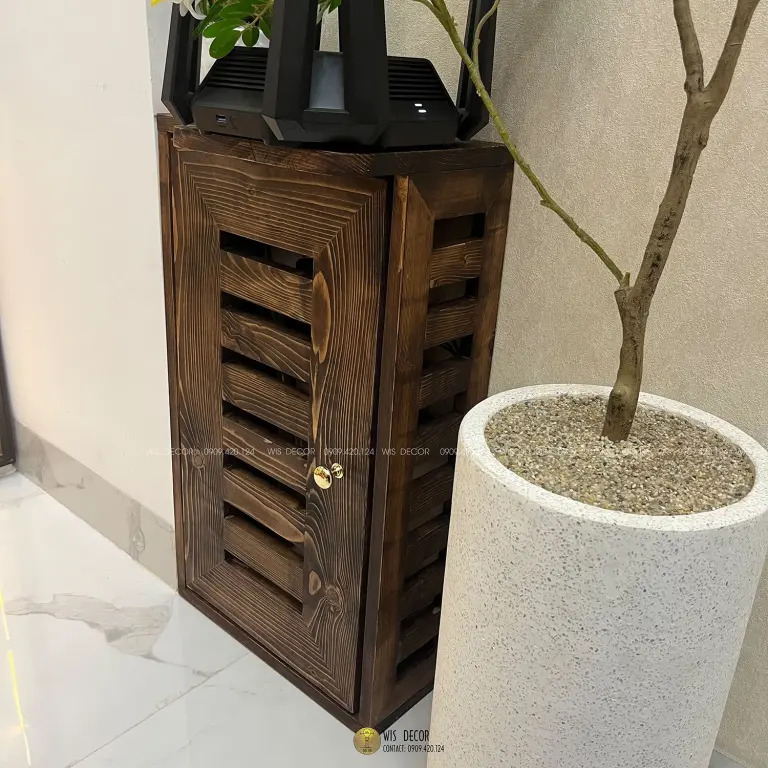 kệ tủ gỗ đầu giường