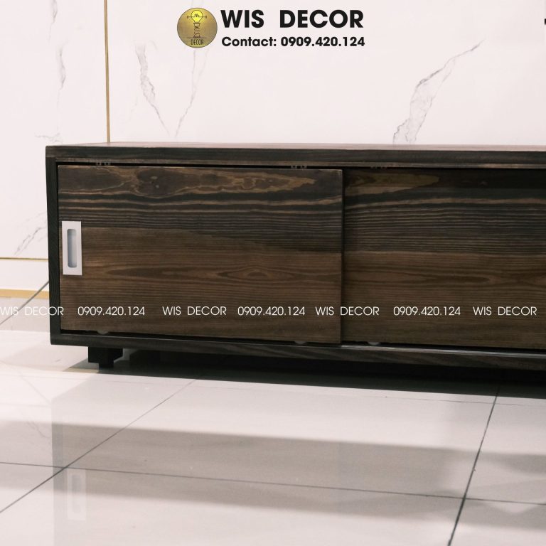 Tủ gỗ thông kết hợp ghế ngồi